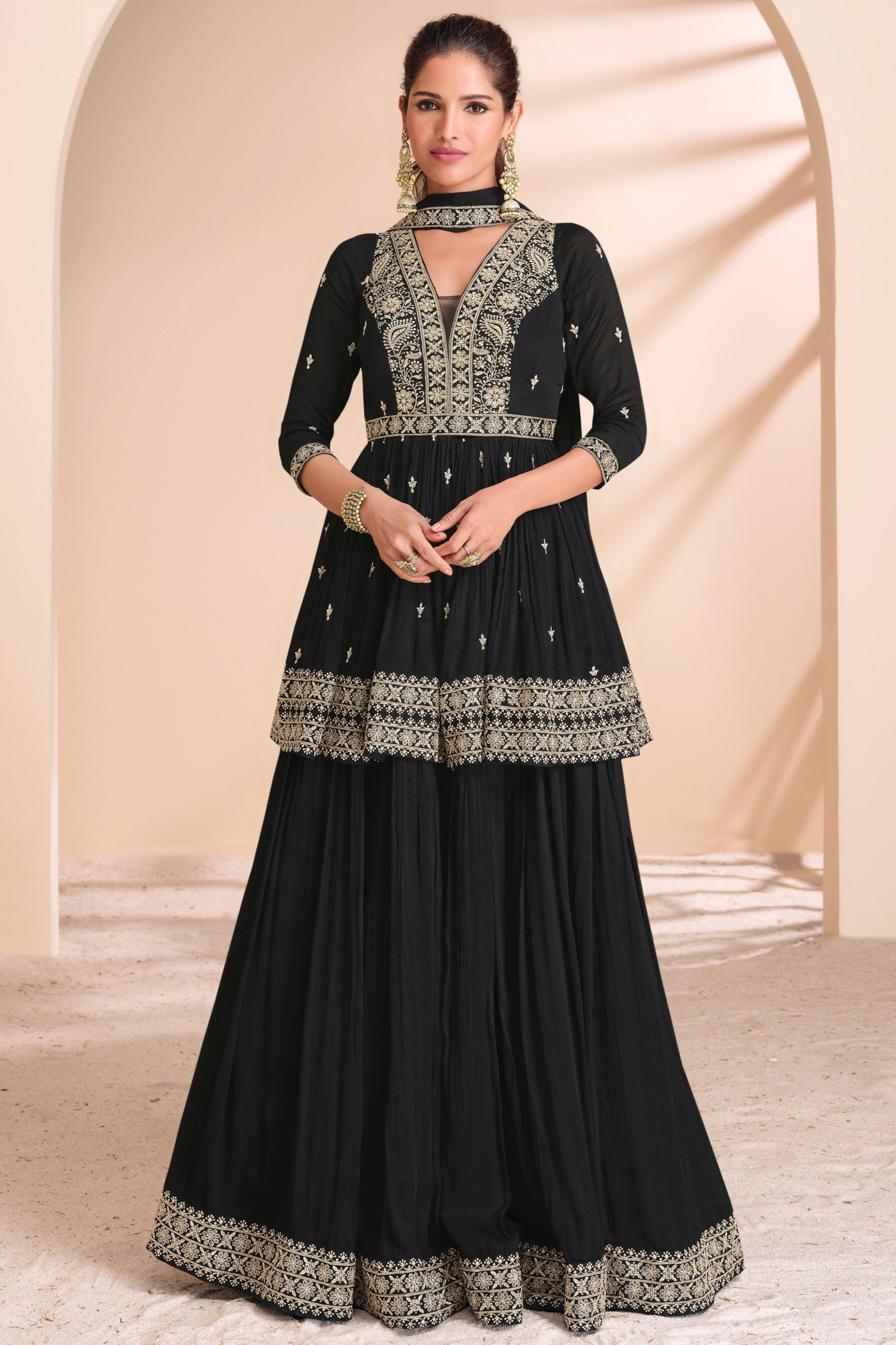 Indian-Pakistani Roka Nikah ready stitched salwar kameez lehenga suit –  Seyuri