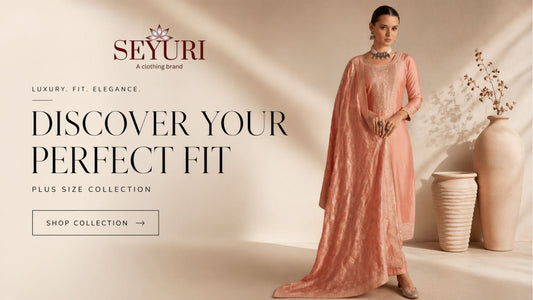 Luxury plus size Indian salwar kameez outfit with dupatta in peach color for wedding and festive wear