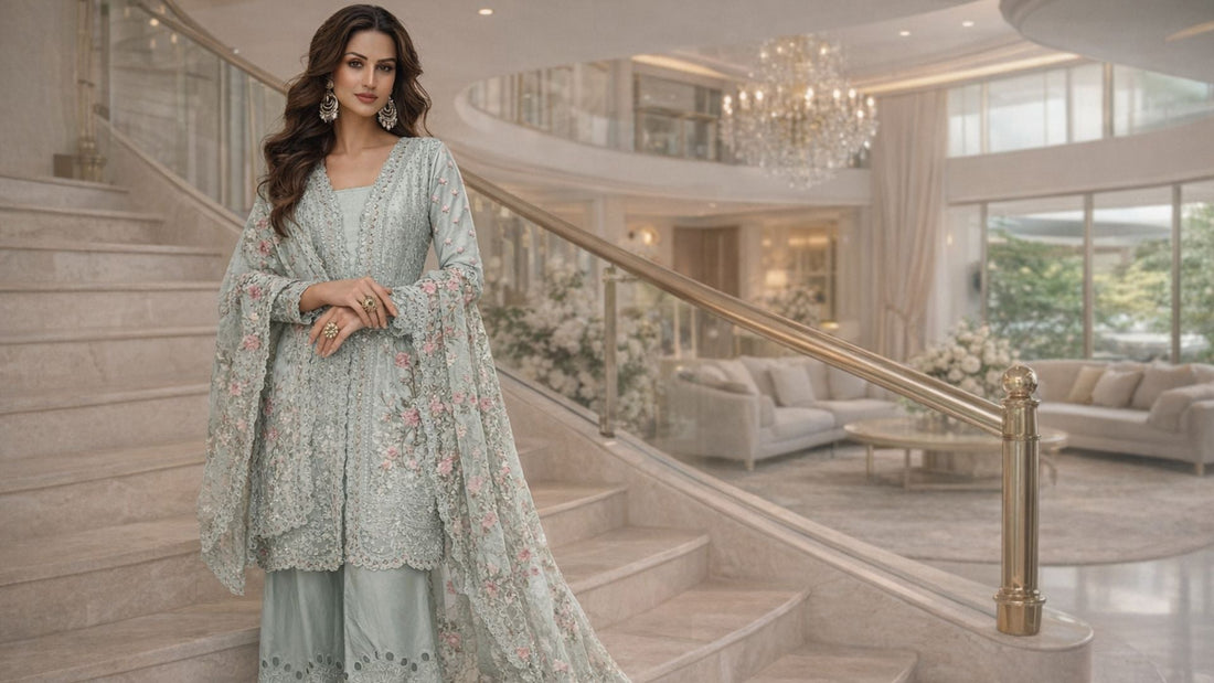 less dress design Winter Dress Design Ideas: Round Neck with Lace Details