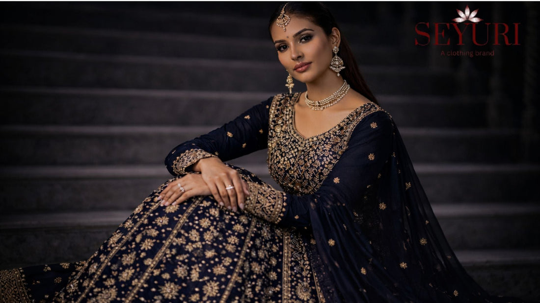 bollywood designer anarkali dresses Bollywood Style Anarkali Orange