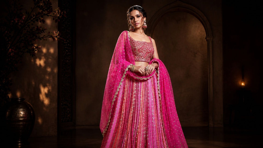 Anarkali vs lehenga vs saree Indian wedding outfit for women in USA