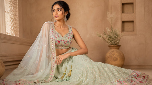 Indian wedding guest lehenga USA outfit inspiration