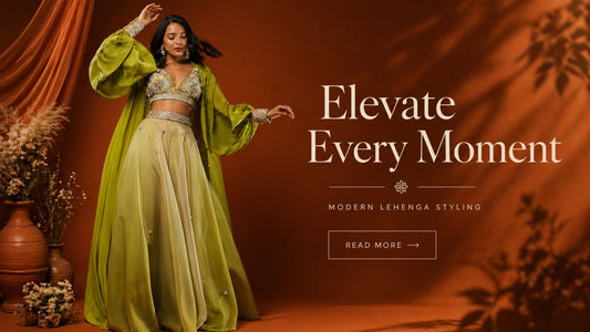 Modern lehenga styling inspiration featuring olive green designer lehenga with dupatta for wedding and festive wear