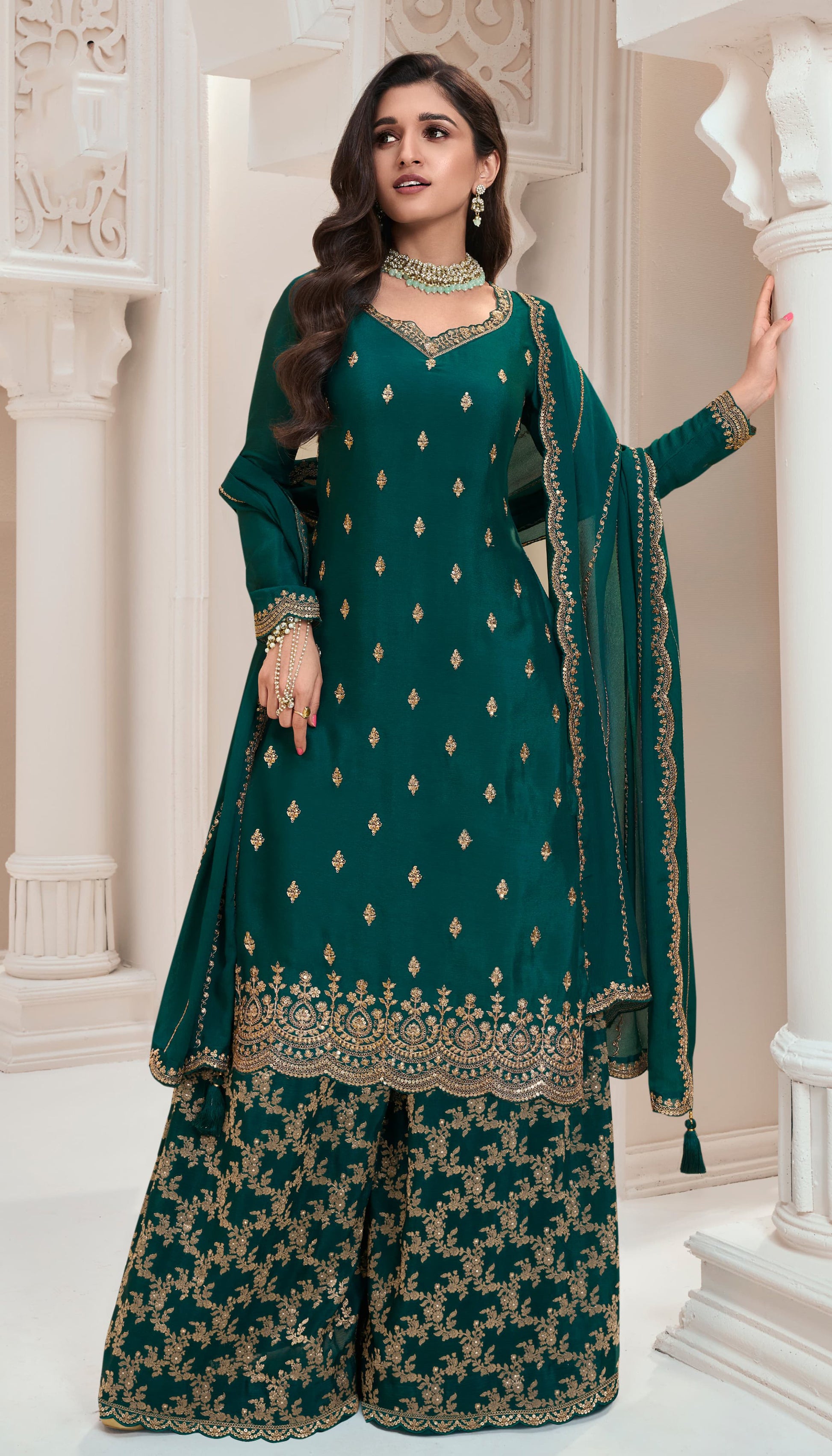 Readymade Stylish Salwar Kammez Dupatta Dress