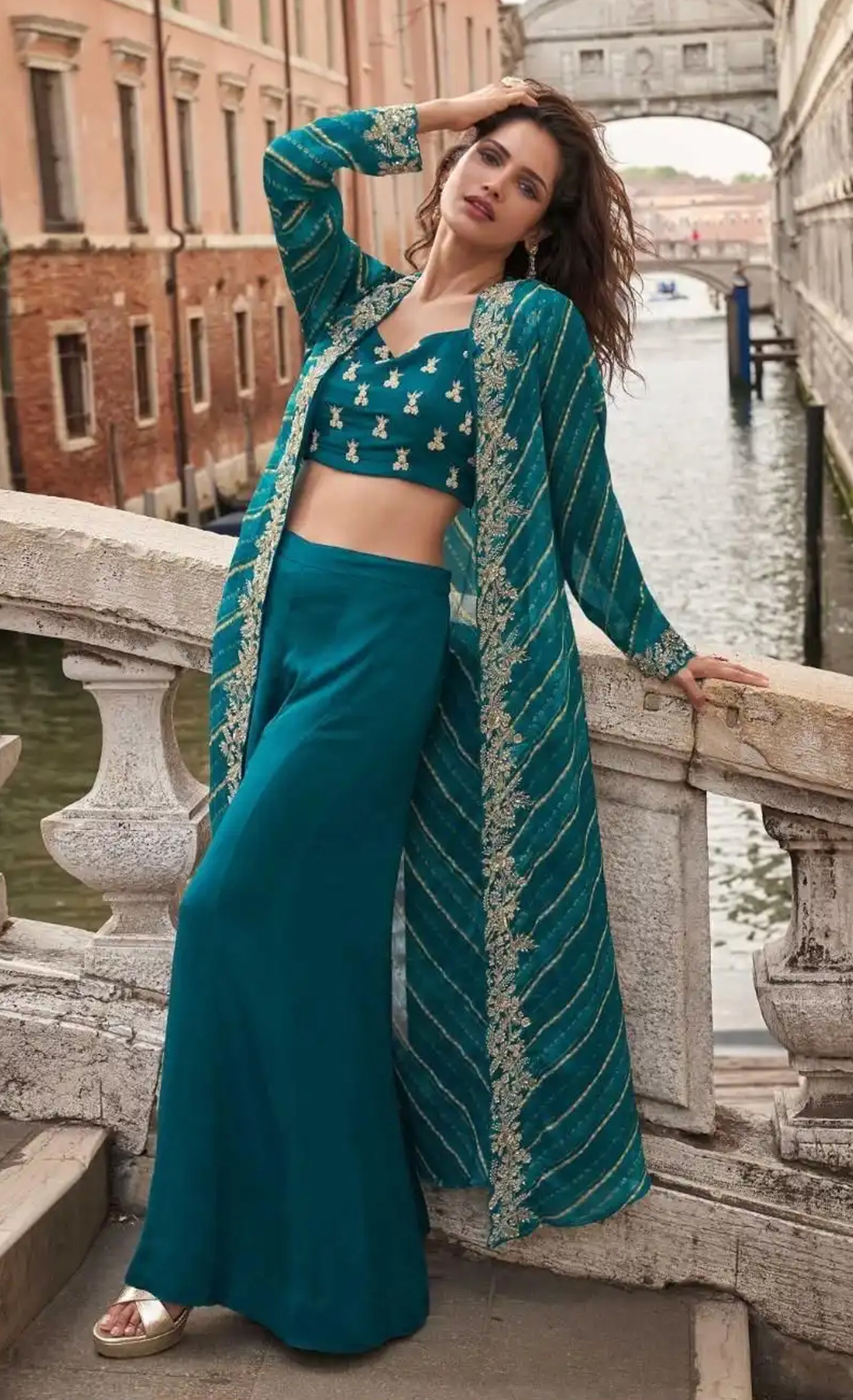 palazzo dresses for party Pakistani Palazzo Dresses