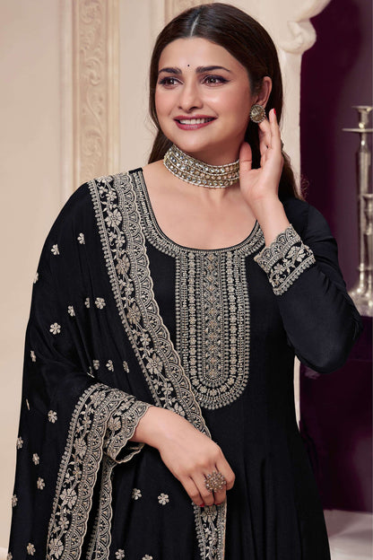 Designer Anarkali Gown Indian Party Wear Dupatta Dresses for UK 