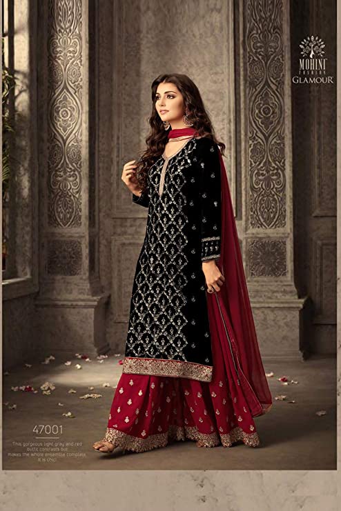 Indian Wedding Stylish Georgette Palazzo Suit 