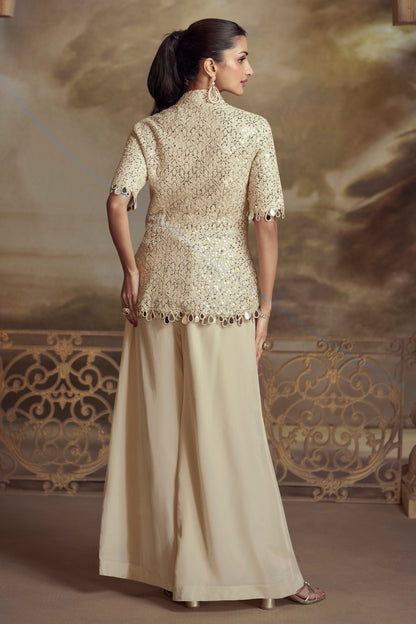 Indo Western Palazzo Suits For Party and Reception