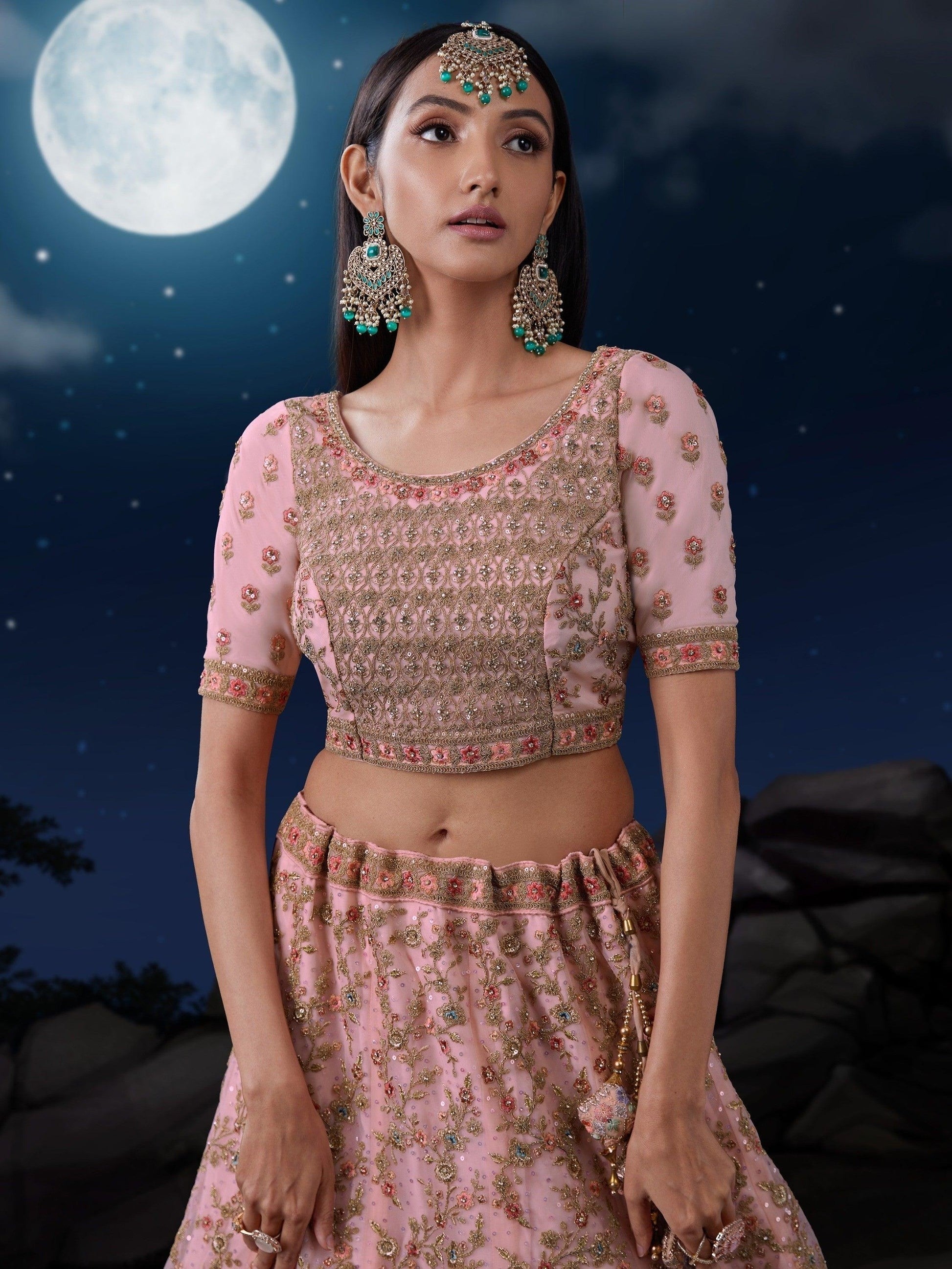 "Lehengas that blend tradition and trend for the USA."
