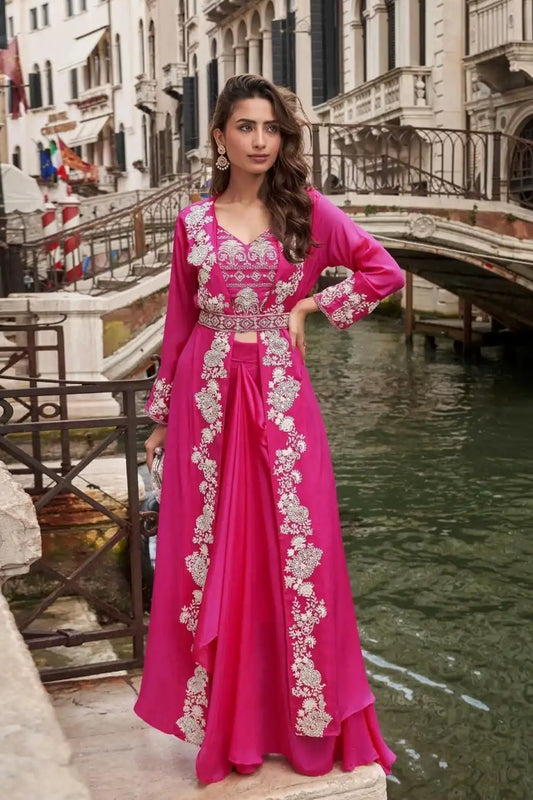 Indian Traditional look Wedding Party Suit 