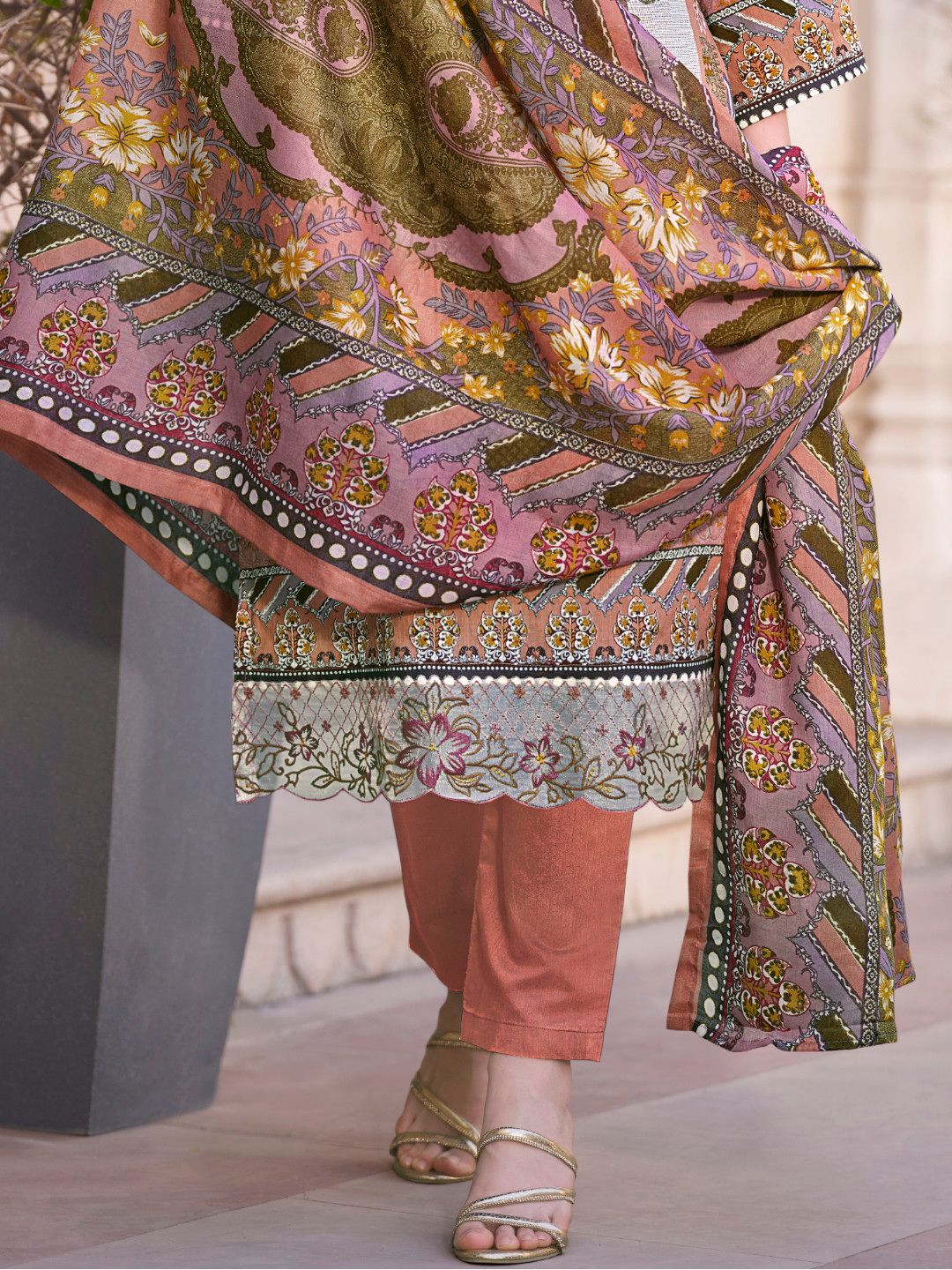 Cotton Wear – Your go-to for stitched desi suits in cotton.
