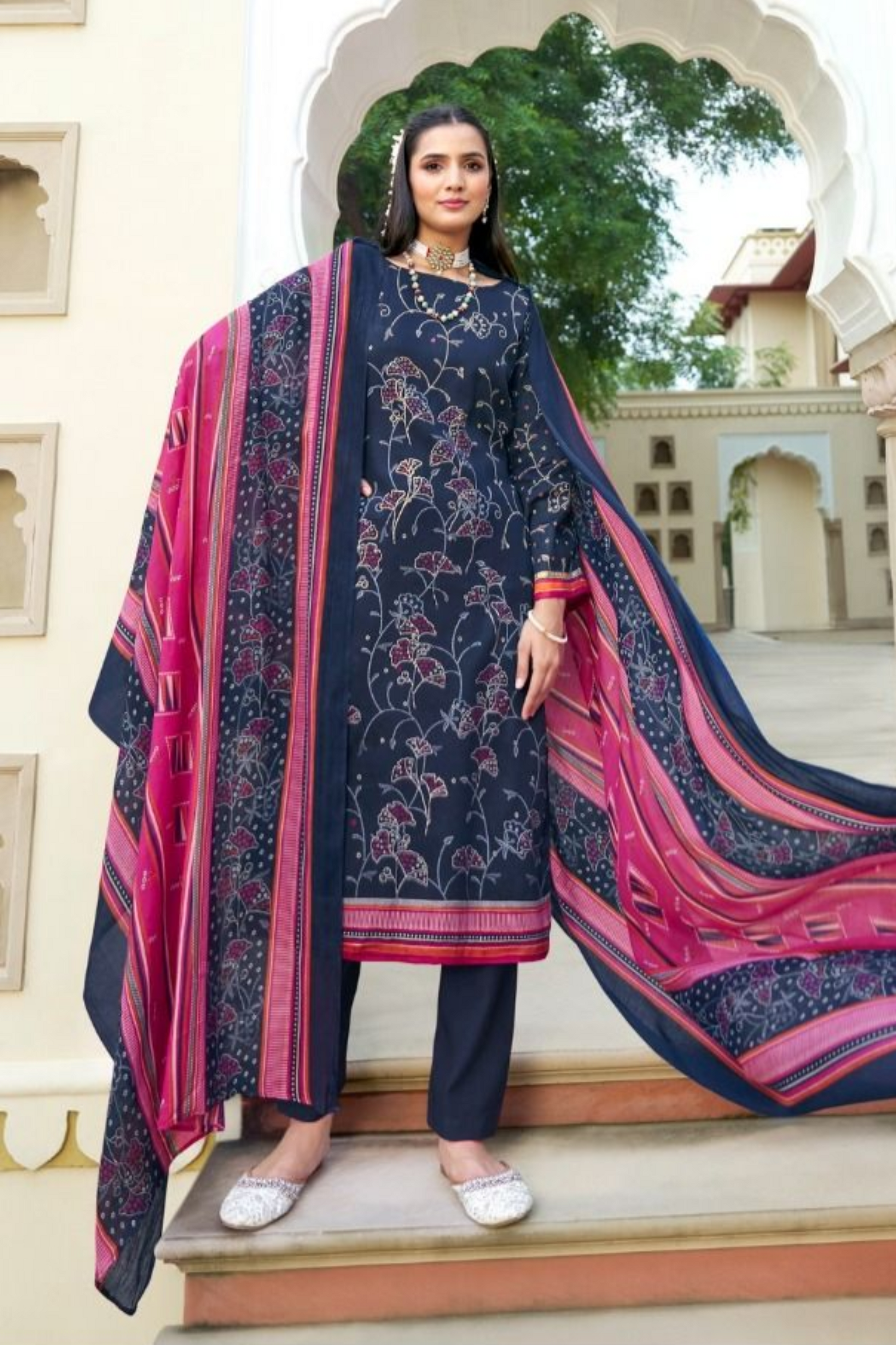 Cotton Women Dresses for Ramadan Eid with Dupatta Seyuri Cotton Women Dresses for Ramadan Eid with Dupatta Seyuri