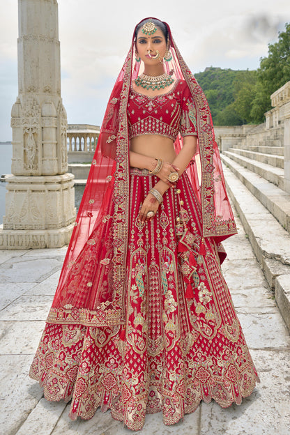 "Dress up for desi events in the U.S. with stylish lehengas."
