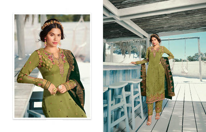 Plus size party wear salwar kameez full length look