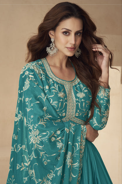 Beautiful Anarkali Suit's and Long Dupatta Gown 