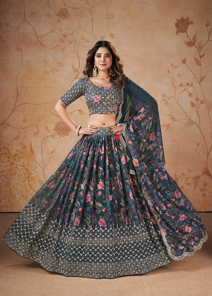 Embroidered Traditional Look Wedding Lehenga Choli