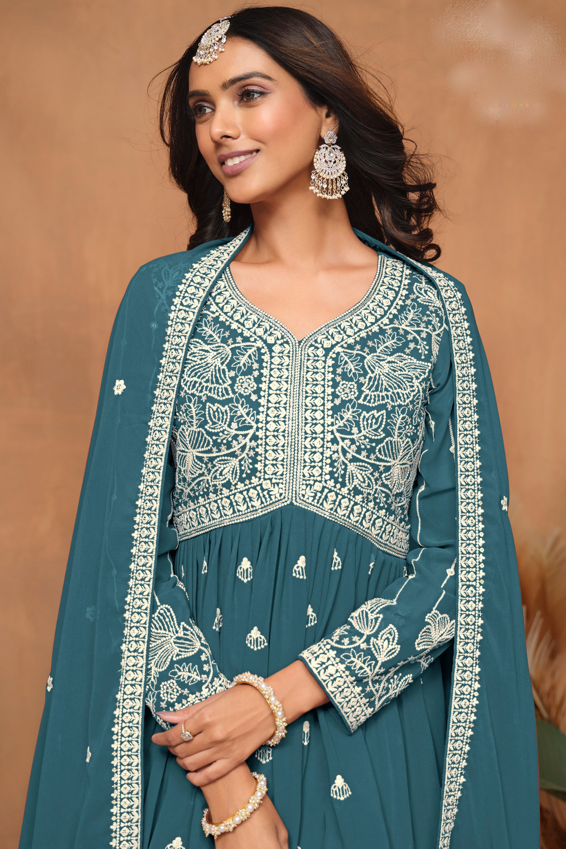 Indian Clothing Sharara Suit Stitched USA
