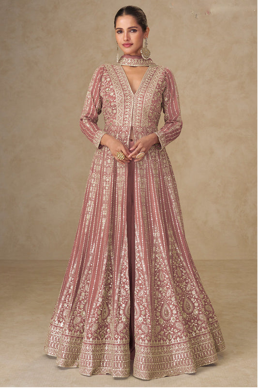 Women's Stitched Design Ready To Wear Wedding Gown 