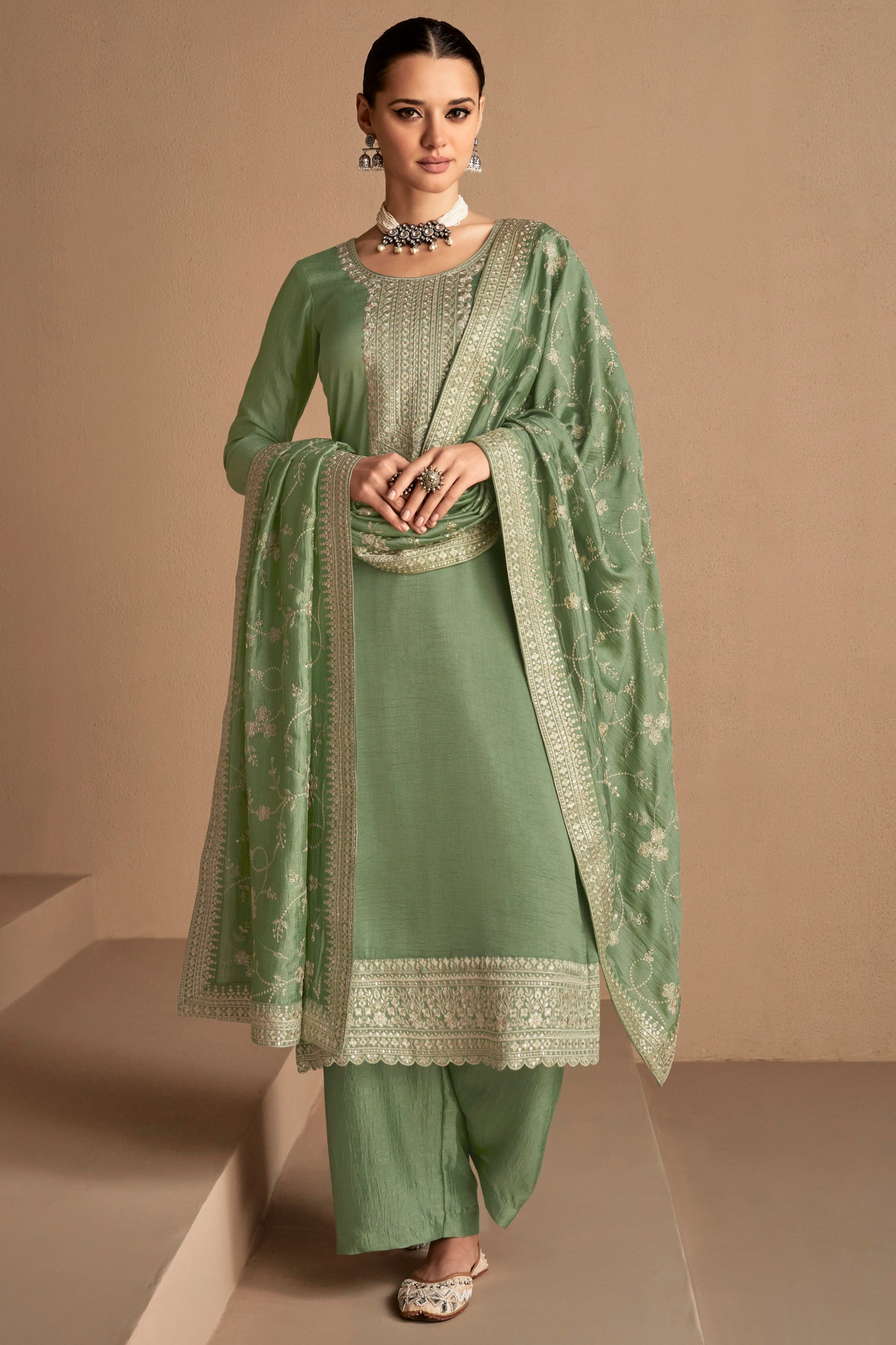 designer salwar kameez suitable for wedding guest wear
