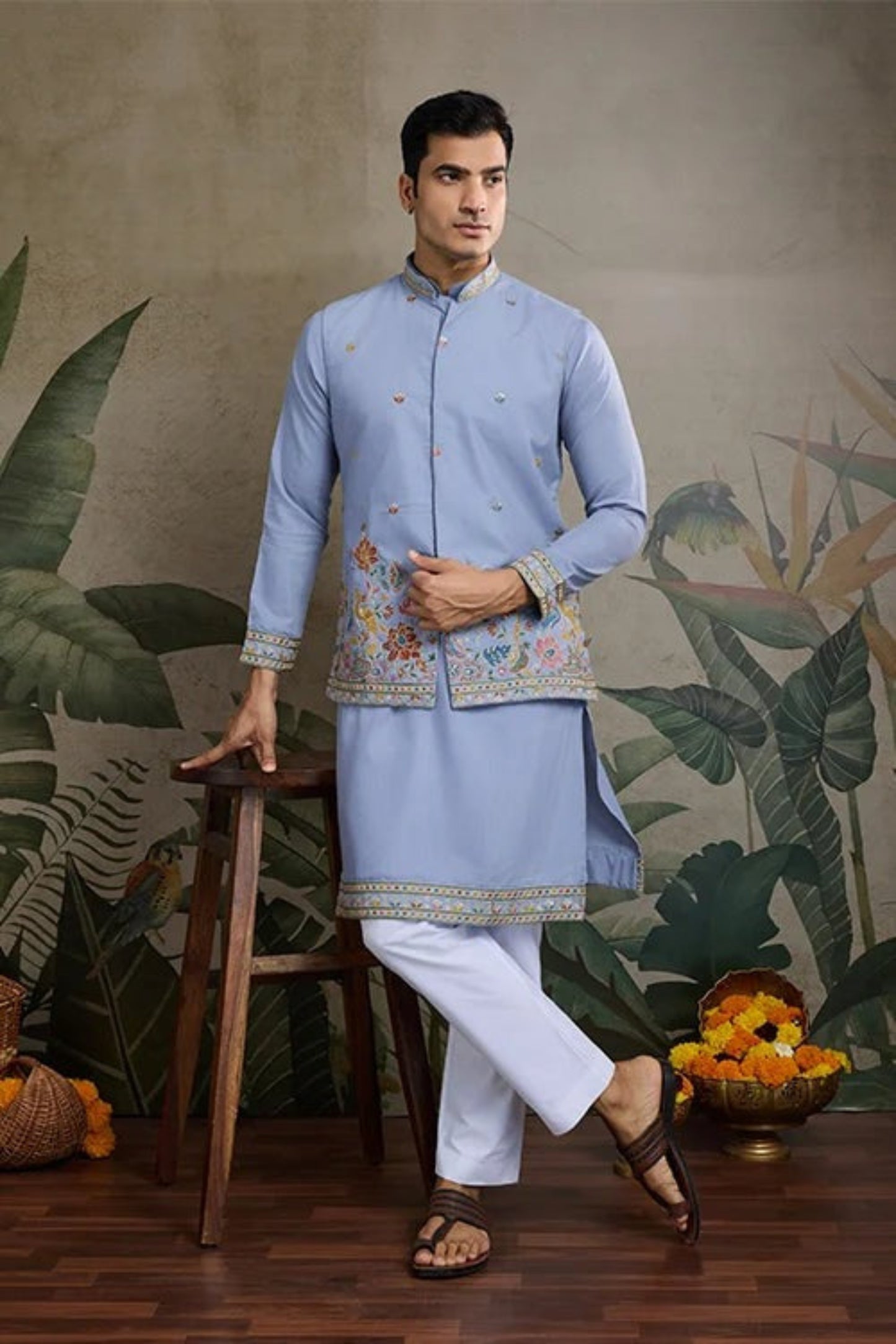 Sky Blue Kurta,Plus Size Available
Express Delivery

