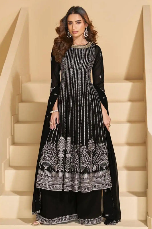 Trendy Designer Wedding Palazzo Suit 