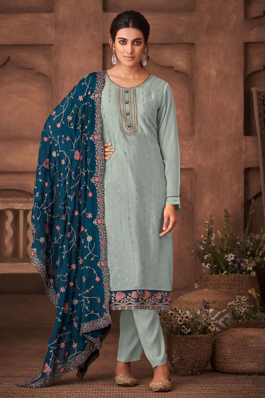 Eid Special Stitched Designer Embroidery Work Salwar Kameez Outfit