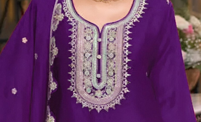 Ethnic Designer Weddingf Palazzo Suit 