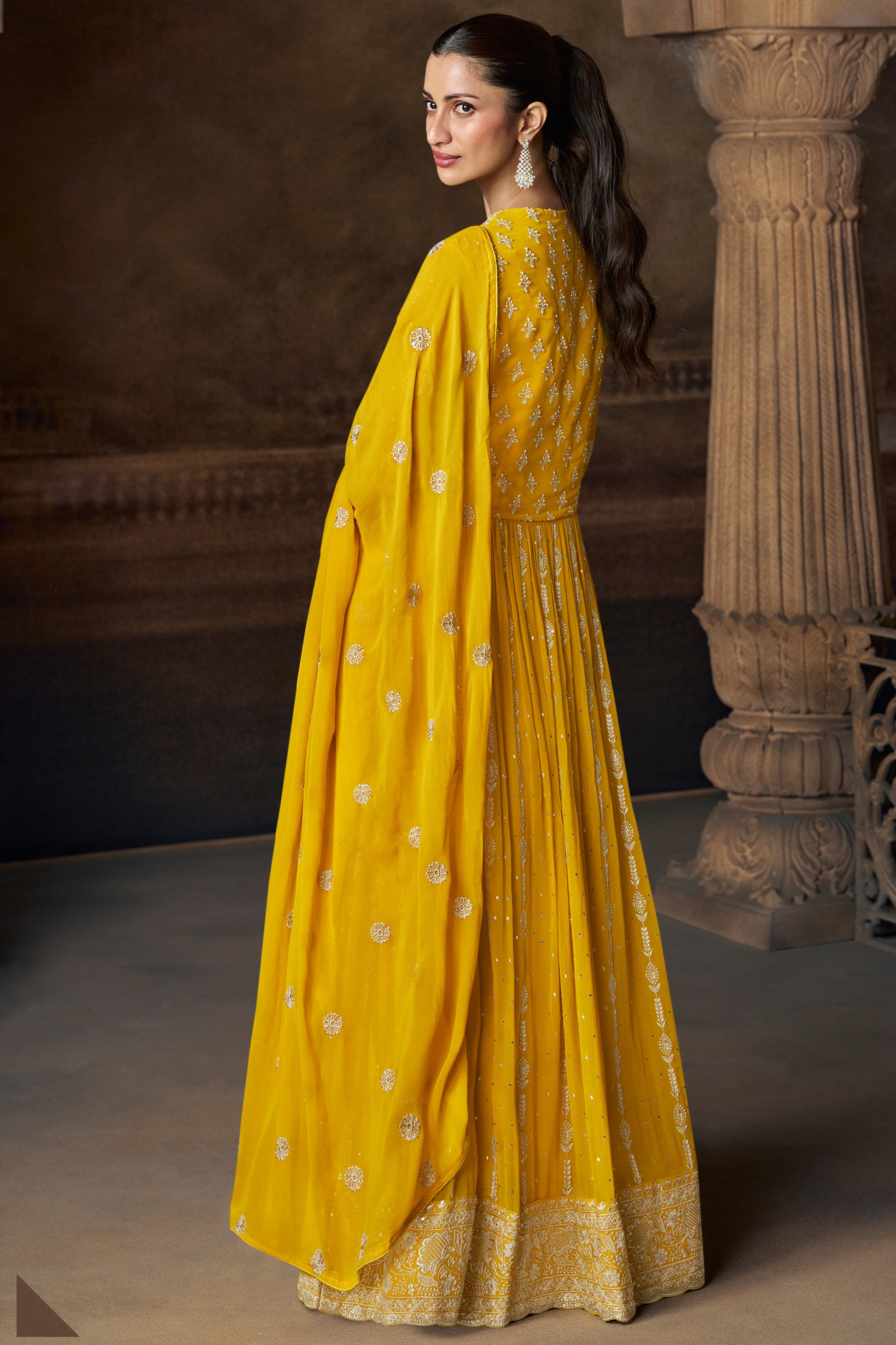 Yellow Bridesmaids Dresses