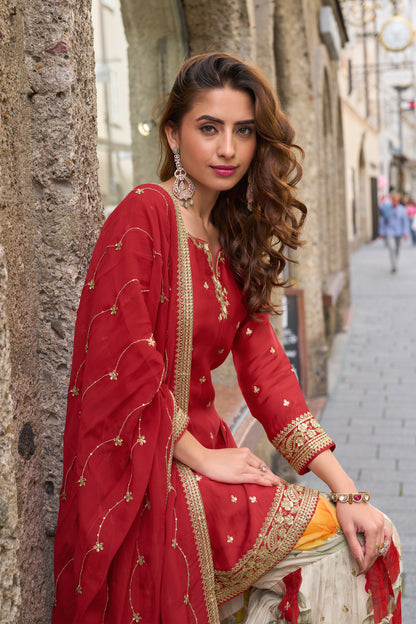 Women's Indian Party Sharara Suit