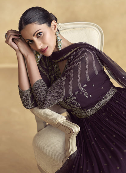 Anarkali Gown in Elegant Traditional Design