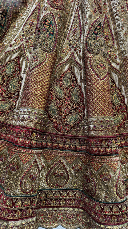 cream lehenga,plus size available,Comfort Fit,Premium Fabric,Express Delivery.