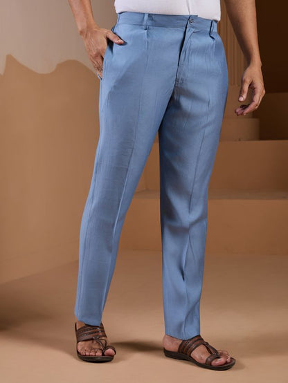 Kurta USA Inspired Blue Ethnic Menswear Look