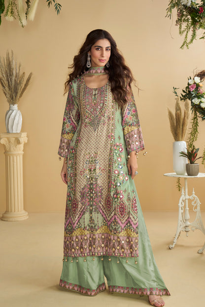 Women's Stitched Wedding palazzo Suit 