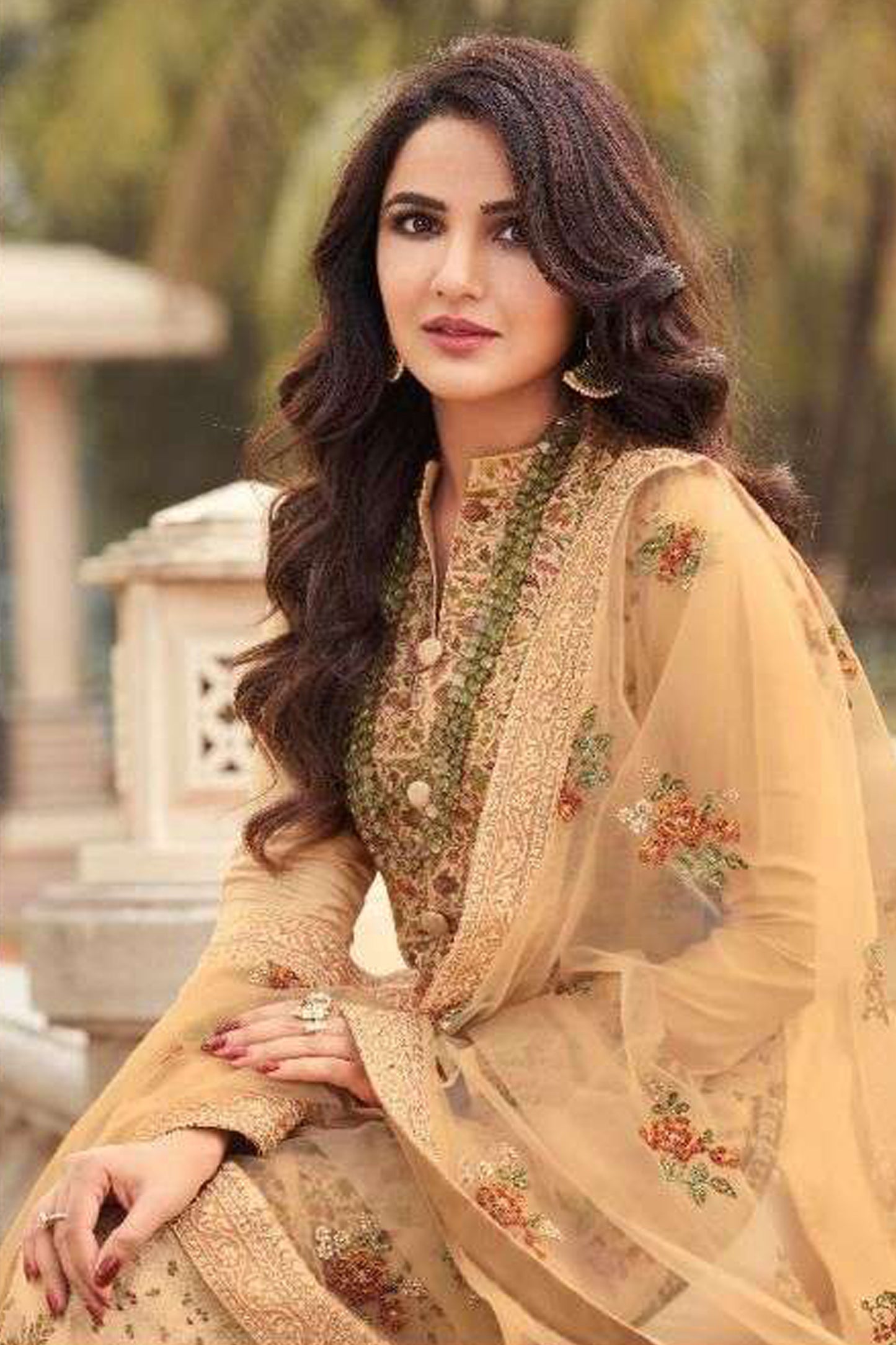 Festive wear salwar kameez styled for USA celebrations