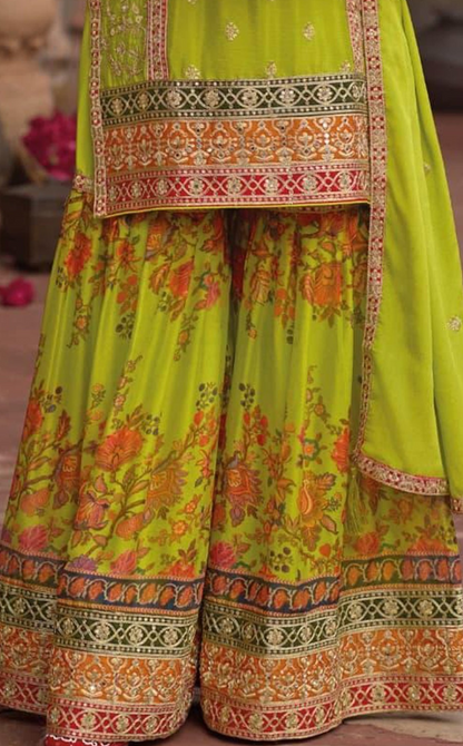 Wedding Anarkali gown for bridesmaid USA
