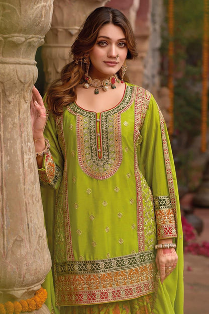 Wedding Anarkali gown for bridesmaid USA
