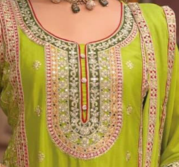 Wedding Anarkali gown for bridesmaid USA
