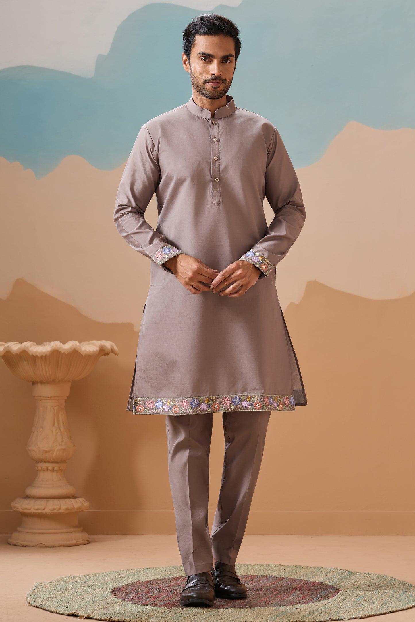 Mens Kurta Pajama Set Usa Inspired Ethnic Look