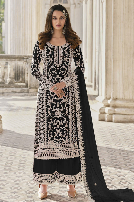 Heavy Embroidery Worked Ready to Wear Salwar Kameez Suit for Her 