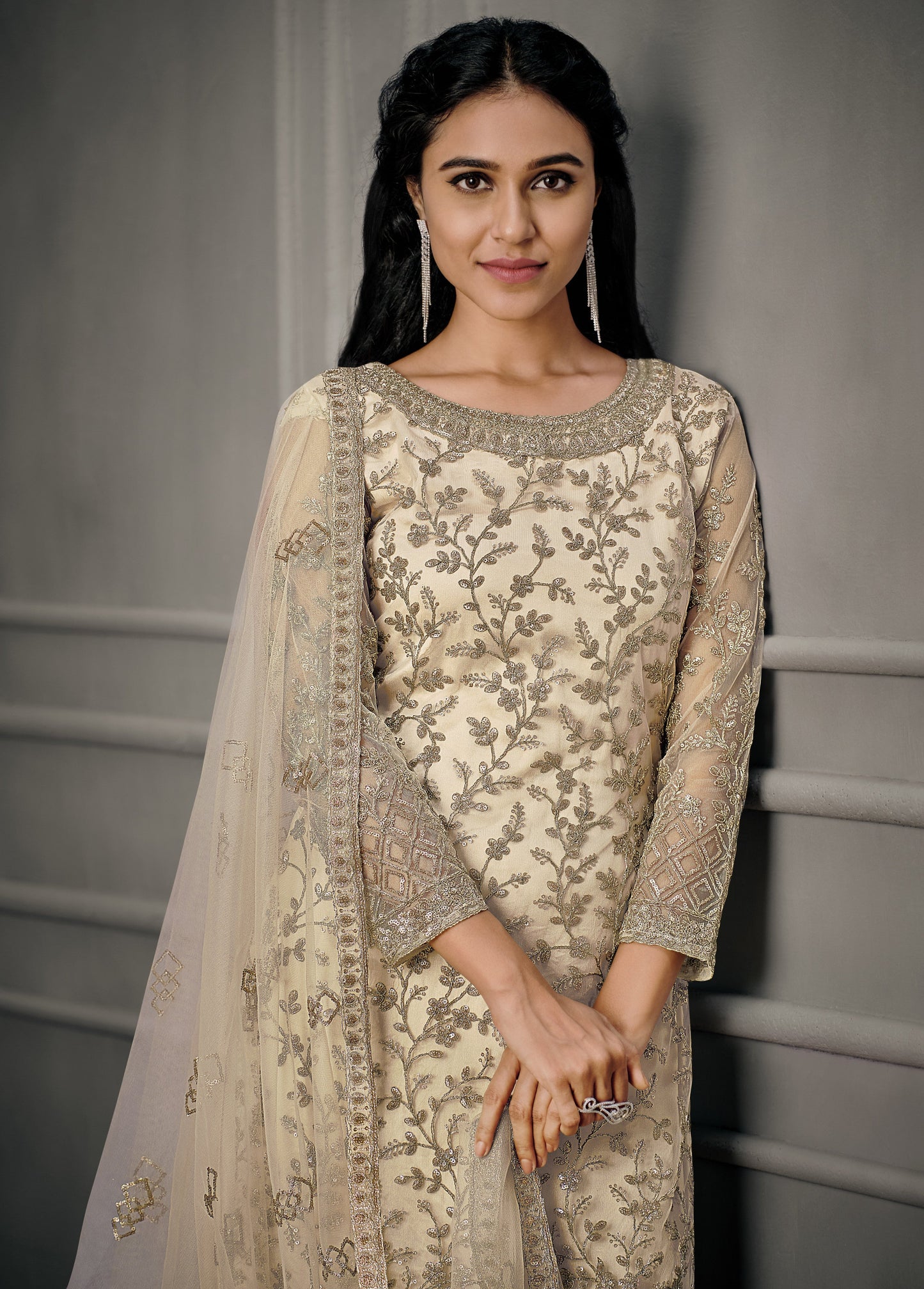 wedding salwar kameez full-length silhouette