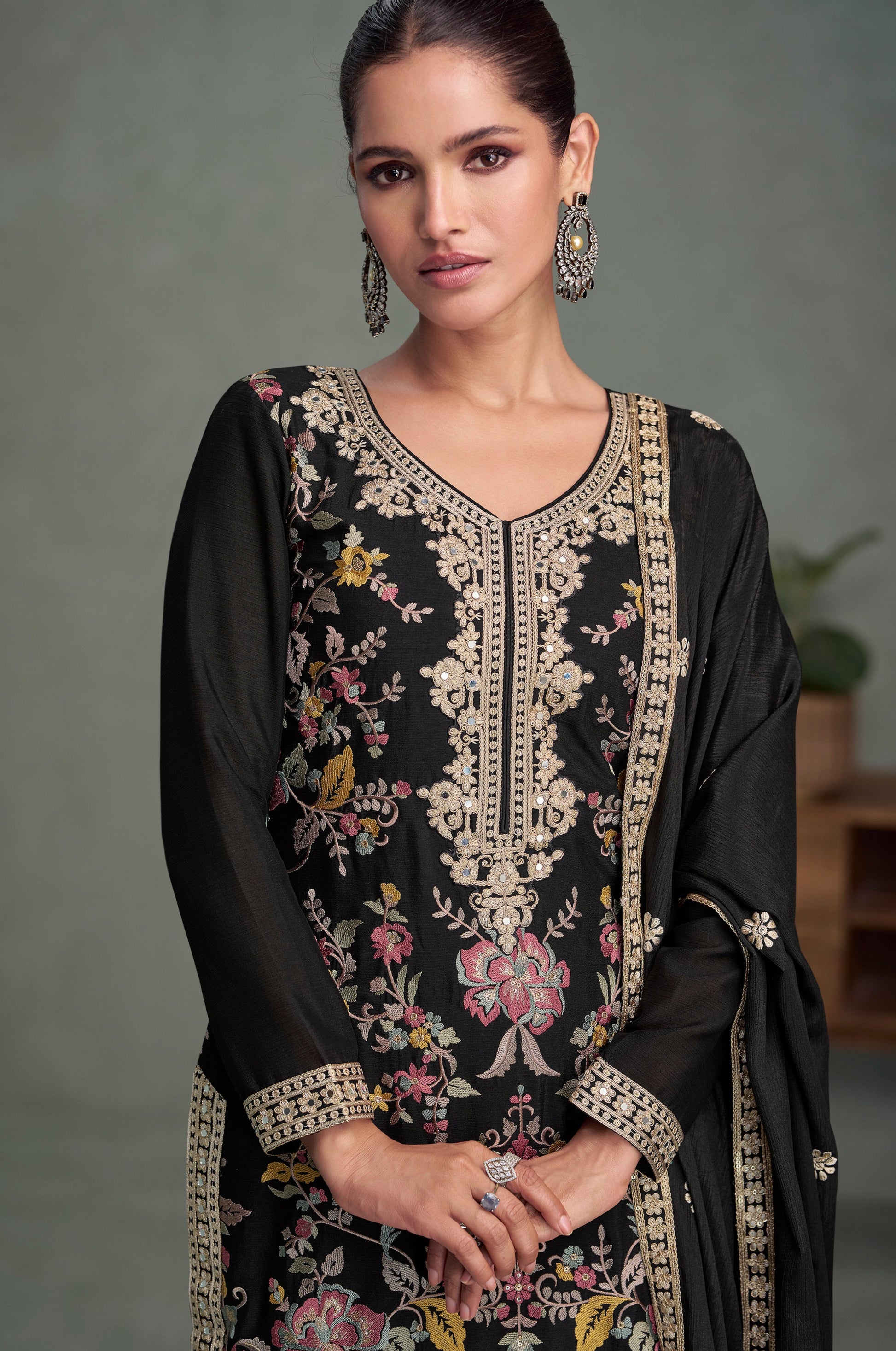 Heavy party wear Anarkali for wedding season USA
