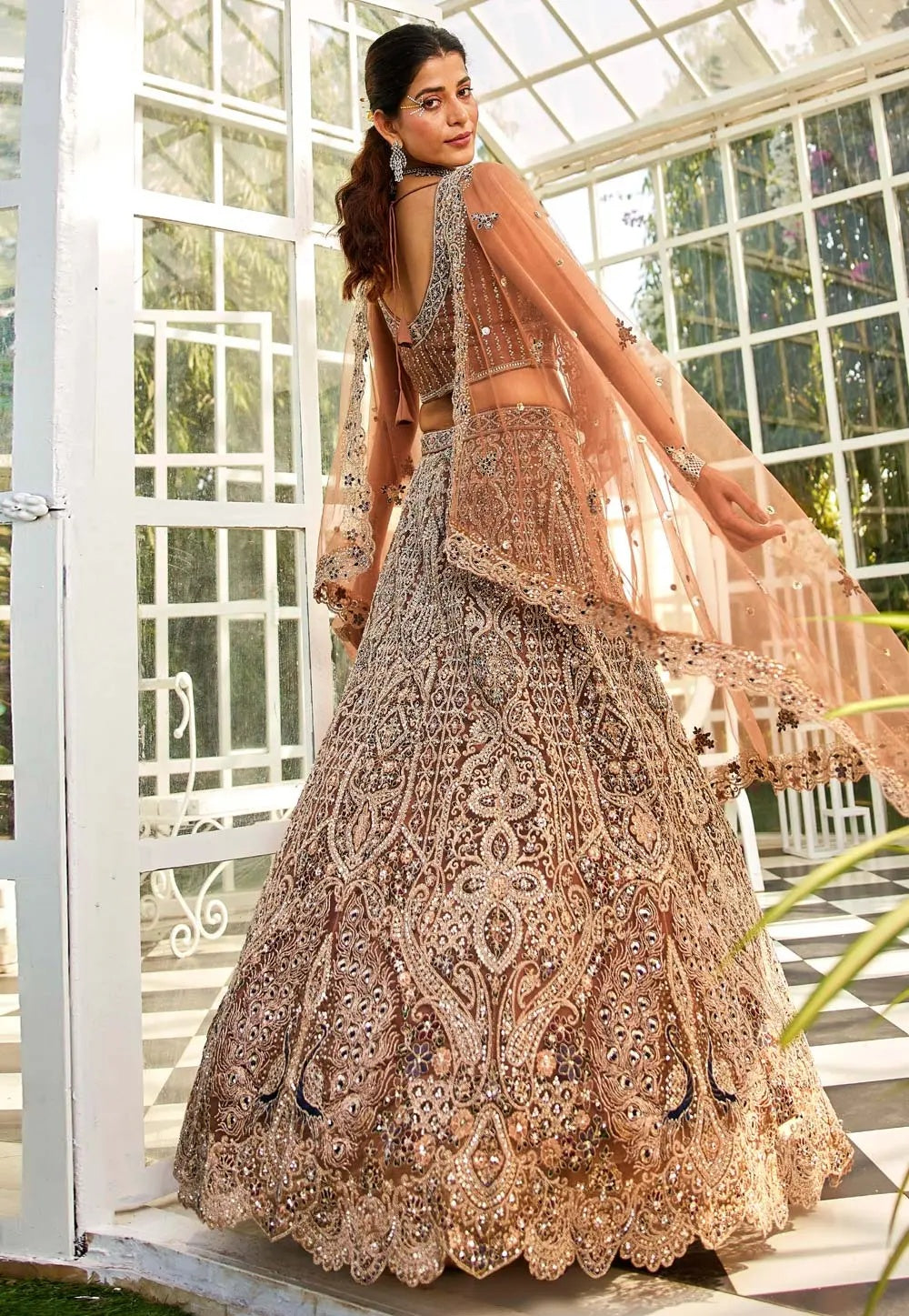 "Lehengas to light up any cultural event in the USA."
