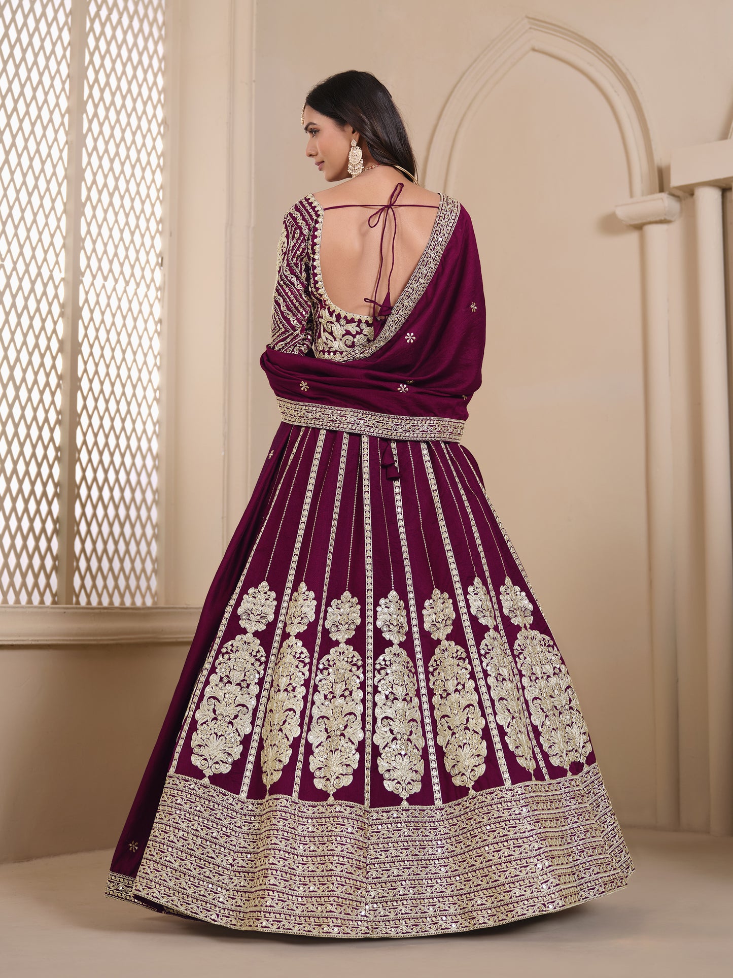 "Navratri lehengas shipped across the U.S."
