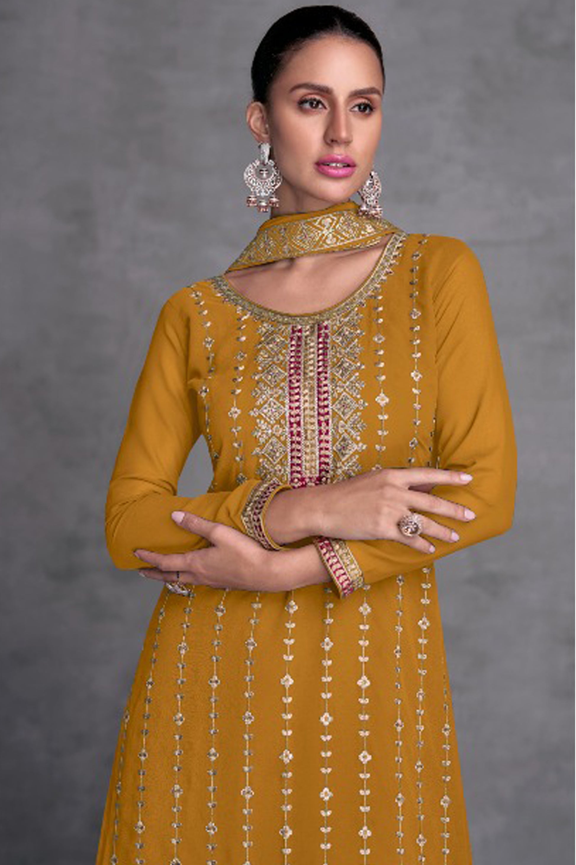 "Desi-style lehengas for every event in the USA."