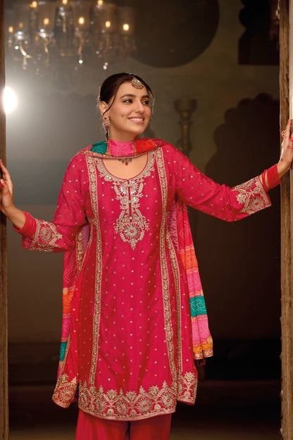 USA Designer Pakistani Embroidered Suit 