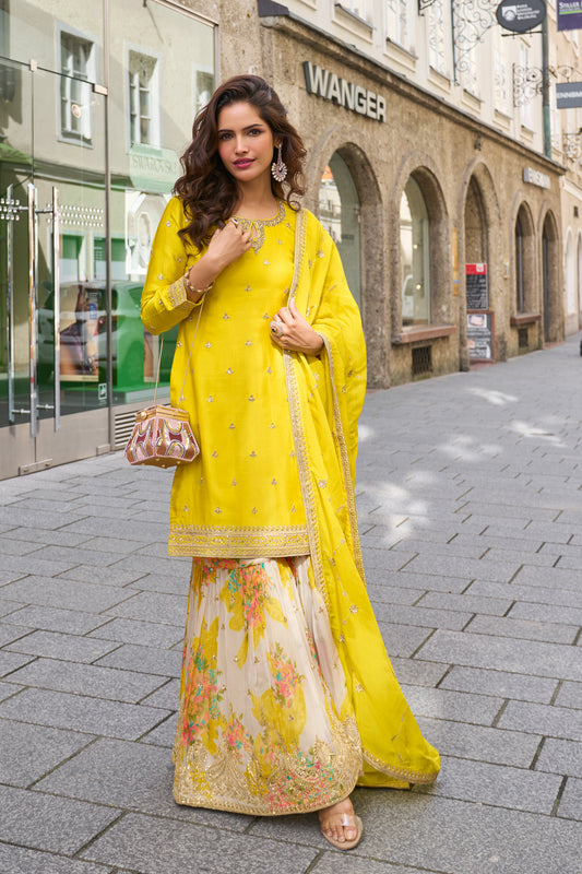 Indian wedding Festival Sharara Suit