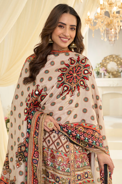 Indian designer Reday to wear wedding palazzo suit 