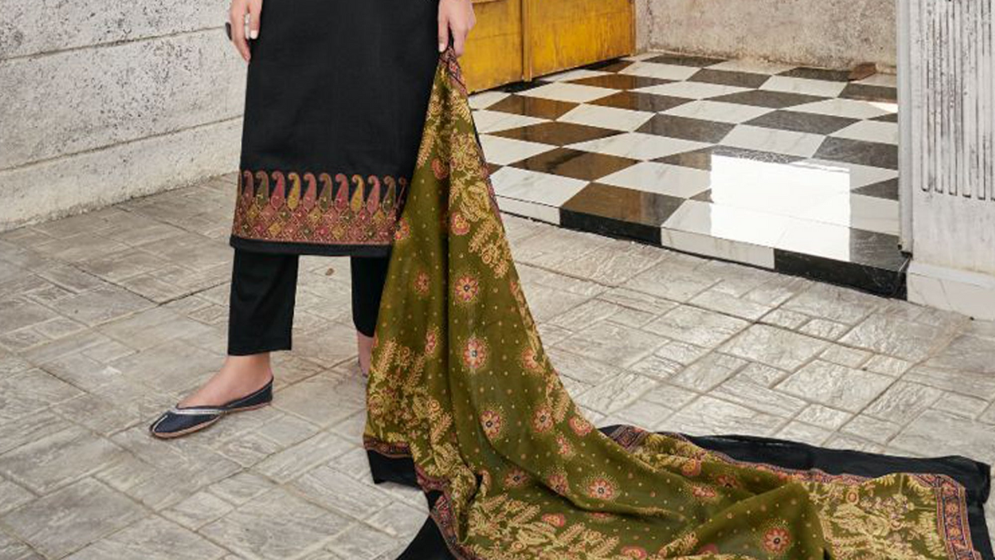 Cotton Kurti Style Black Salwar Look UK Canada