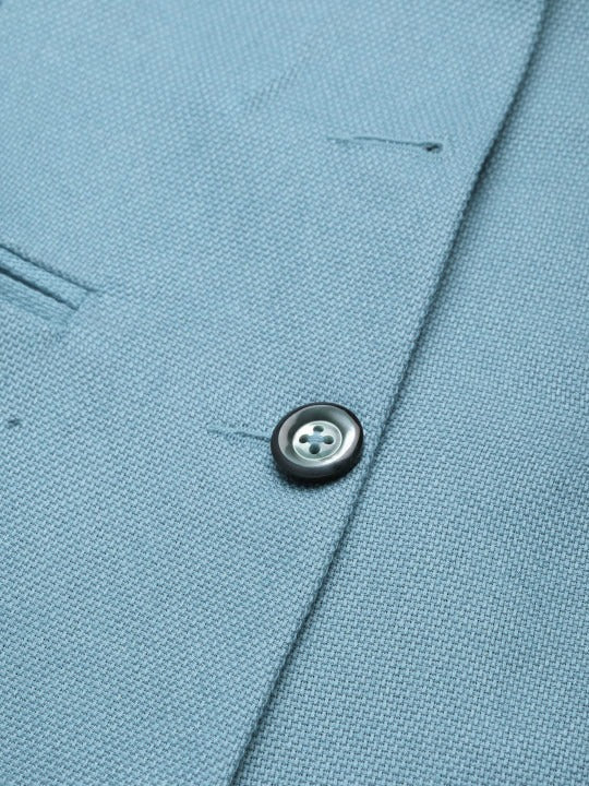 nehru jacket collar detail close up