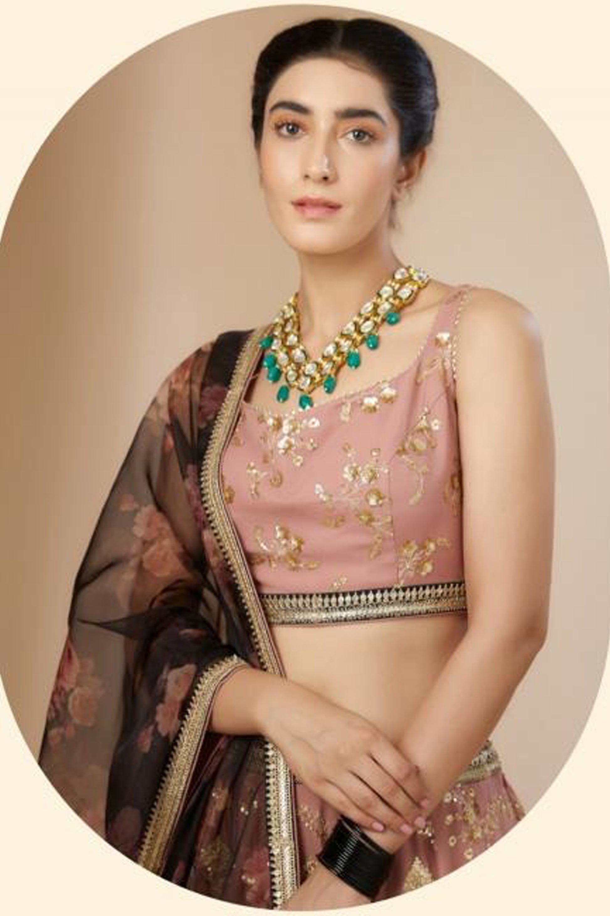 ready to wear lehenga choli wedding engagement outfit view